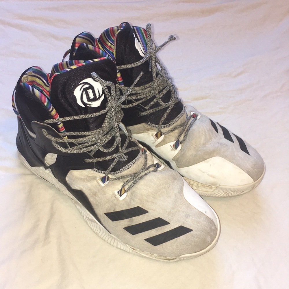 Adidas D Rose 7 Shoes — Black History Month 1975